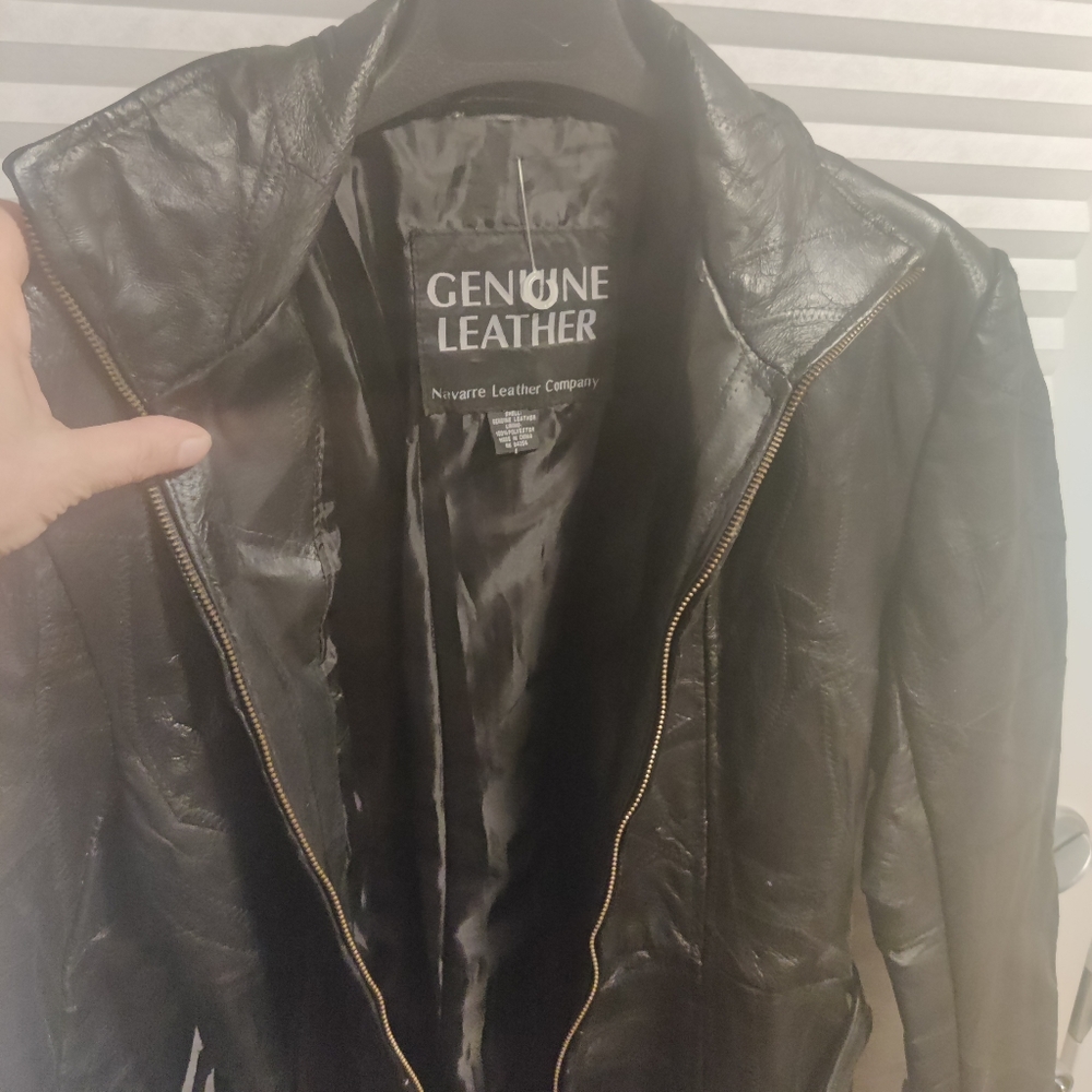 90's Patchwork Leather Jacket - image 3